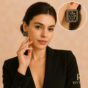 Enchanted Square Bloom Earrings